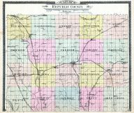Republic County Outline Map, Republic County 1904